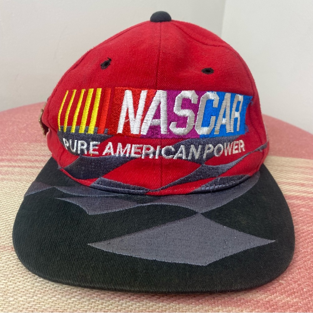 Nascar Vintage Hat with Vintage 90’s Pins
